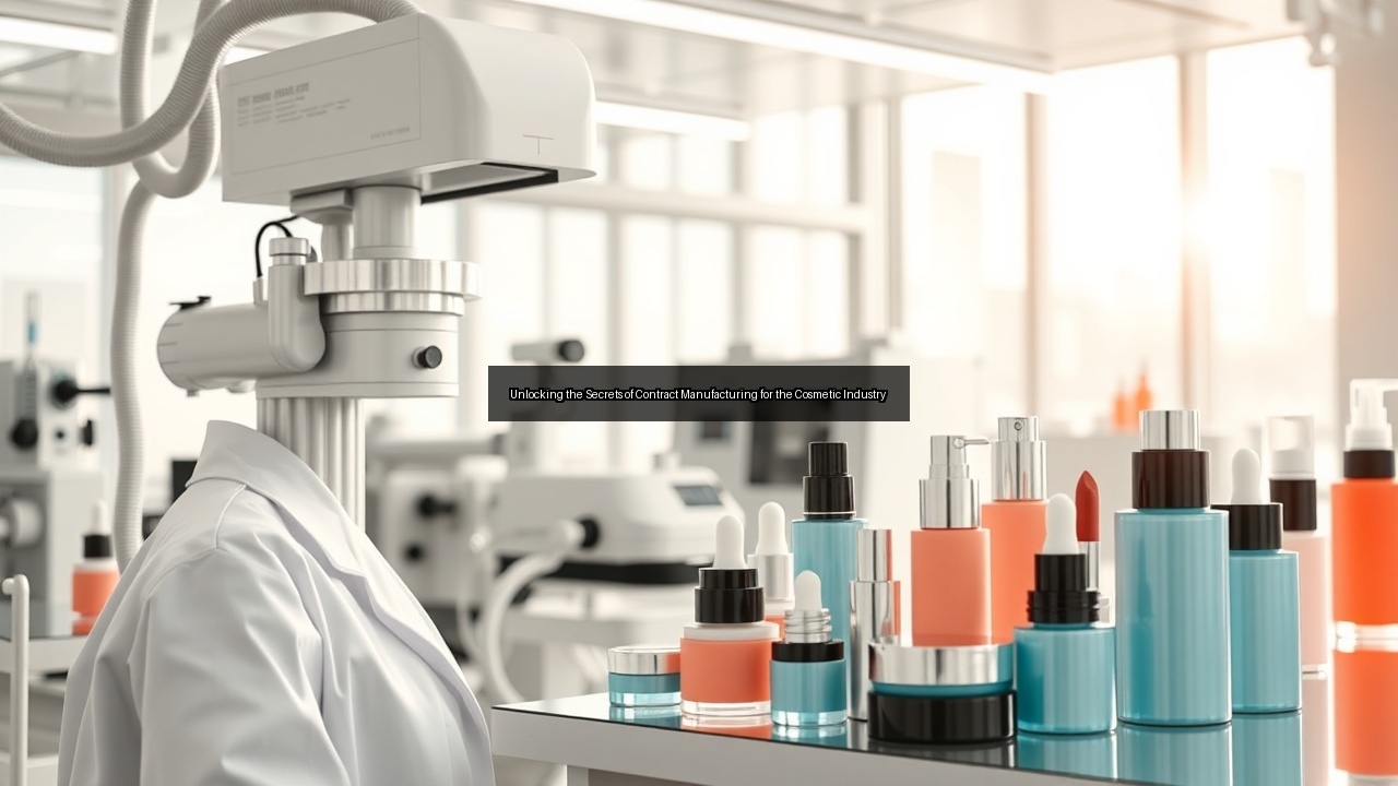 cosmetic product cosmetics manufacturing quantity cosmeceutical packaging