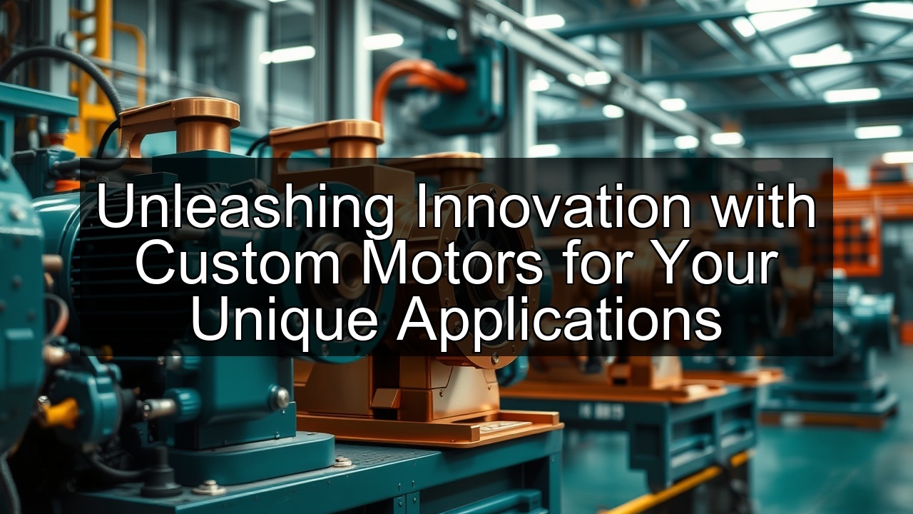 alternating current customized motors induction motors custom electric motor generators